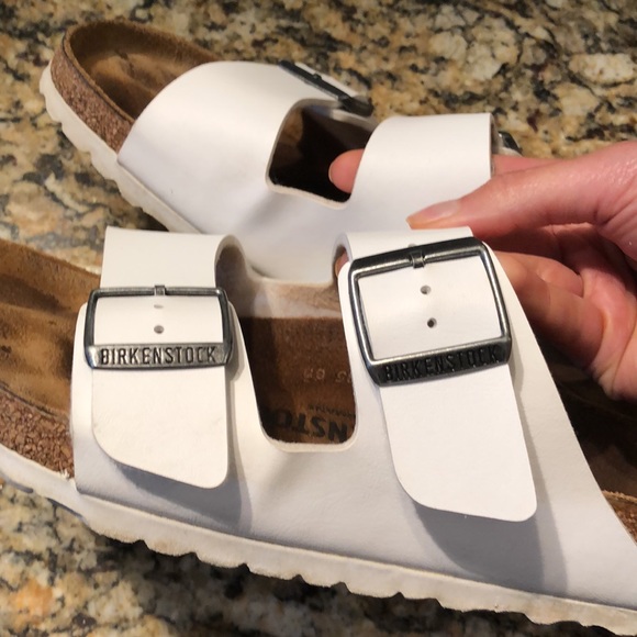 White Birkenstock sandals - Picture 6 of 6